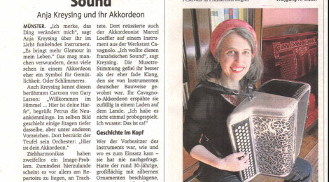 Feature in der Münsterschen Zeitung, 14.8.2014