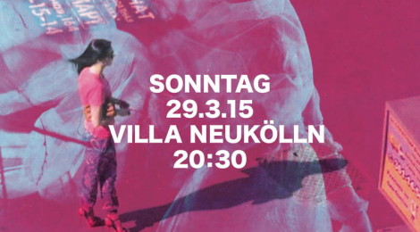 Stummfilmabend in der Villa Neukölln, 29.3.2015, Berlin