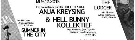 Stummfilmabend in der Kunstakademie, 9.12.2015, Münster
