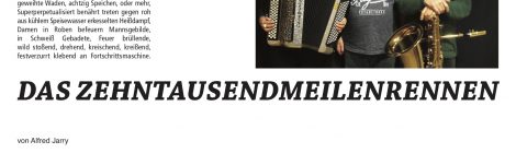 Cubic Escape: DAS ZEHNTAUSENDMEILENRENNEN, 20.4.2018, black-box, Münster